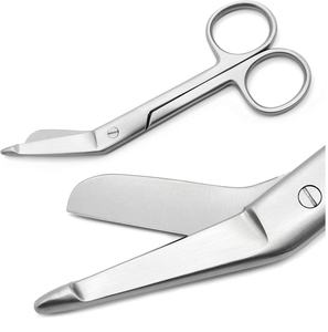 Tijeras de vendaje médico universales de acero inoxidable, varios tamaños, operación quirúrgica, primeros auxilios, pinzas de yeso, marca CE - Product Image 1