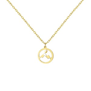 Collar <span class=keywords><strong>de</strong></span> Fe para Mujer, Collar con Colgante <span class=keywords><strong>de</strong></span> <span class=keywords><strong>Montaña</strong></span> Dorada y Semilla <span class=keywords><strong>de</strong></span> Mostaza, Joyería Religiosa Cristiana, Regalo para Mamá y Amigas - Product Image 1