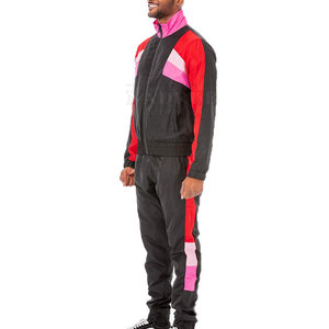 Men's Breathable Eco-Friendly Windbreaker Suit Customizable Design Sporty Style with Low MOQ Solid Pattern Wholesale Price - Product Image 6