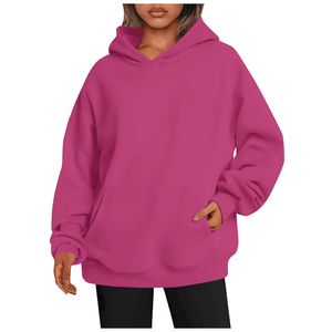 Ventes en gros de sweats à capuche pour femmes, 100% coton, écologiques, de haute qualité, personnalisables, sweats à capuche pour femmes à bon prix - Product Image 1