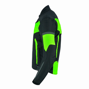Hot Selling Mens Motorcycle Textile <b>Jacket</b> <b>Biker</b> CE Armoured Protection Thermal Waterproof Yellow Black Motorbike Textile <b>Jacket</b> - Product Image 3