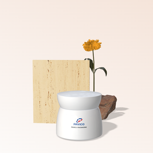 Tarro Redondo de PET para Crema con Tapa y Logotipo Personalizado al por Mayor de Fábrica, para Envasado de Lociones, Certificado ISO 9001, Marca Pavico, Hecho en Vietnam - Product Image 4
