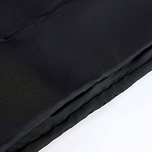 High Waisted Color <b>Block</b> Fitness Leggings Cross Back Sports Bra Drawstring Hooded Sweatshirt Set - Product Image 5