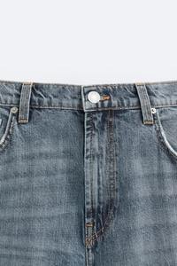 Shorts en jean cargo coupe ample logo personnalisé shorts pour hommes effet délavé soleil fabricants de vêtements douaniers - Product Image 2