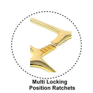 Instrument médical, forceps incurvés en acier inoxydable, forceps chirurgical - Product Image 5
