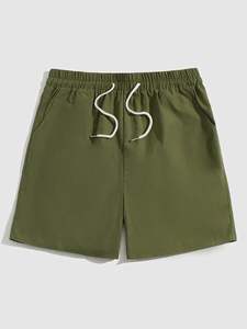 กางเกงขาสั้นซับเหงื่อของผู้ชายมาใหม่ล่าสุดปรับแต่งโลโก้รูปแบบของแข็งหลากหลายสไตล์ - Product Image 2