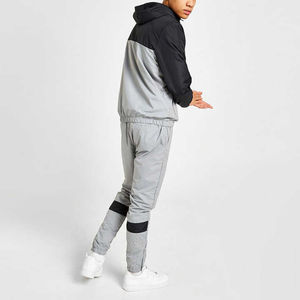 Vêtements de rue dernière conception hommes coupe-vent survêtement personnalisé deux pièces qualité supérieure coupe-vent ensembles de survêtement taille OEM - Product Image 2