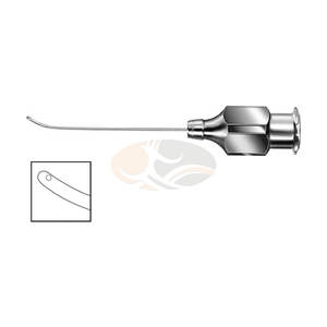 Cannule de vide pour lentilles Osher Z, procédures ophtalmiques, retrait microchirurgical des lentilles, acier inoxydable, instruments médicaux de sécurité MOL - Product Image 1