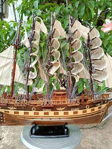 Nouveau produit dans le modèle de décoration de bateau en bois 2024 - Product Image 6