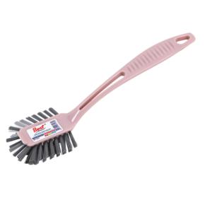 Brosse à vaisselle en plastique écologique de haute qualité, outil de nettoyage de cuisine, brosse à récurer les casseroles - Product Image 3
