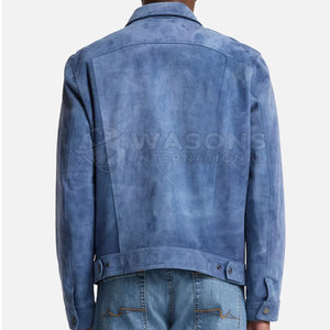 Chaqueta Trucker Moderna de Corte Ajustado para Hombre, 100% Prenda Exterior, Estilo Casual Diario, Alta Calidad, Bolsillos Delanteros - Product Image 6