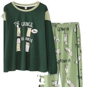 Primavera temporada 100% algodón de alta calidad niños niñas pijamas ropa de dormir de Bangladesh - Product Image 4