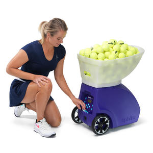 Máquina Lanzapelotas de Tenis Portátil Pro 2 Ecológica con Capacidad para 150 Pelotas para Práctica al Aire Libre - Product Image 1