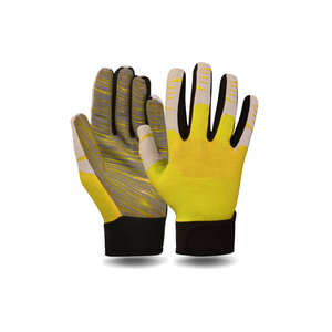 2024 nouveauté conception d'équipe personnalisée confortable doux collant paume en caoutchouc récepteur américain gants de Football - Product Image 5