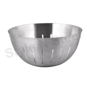 Stainless Steel Bread <b>Bowl</b> Stylish Classic Design with Silver Color - Product Image 1