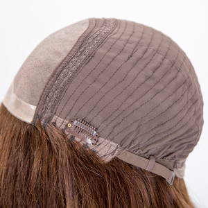 Nueva llegada Venta caliente Pelo Largo 24 pulgadas hermoso color humano virgen pelo Mono pelucas en Stock - Product Image 6