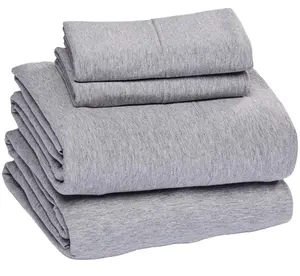 Bán buôn tấm và gối bộ OEM in hoa Sheets bedding Set 100% polyester tấm ga trải giường sợi nhỏ thiết lập để bán