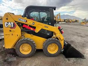 Usado CAT 226D3 Minicargador Diesel Tracked Front End Loader Crawler Excavator Bucket Skid Loader para la venta - Product Image 4
