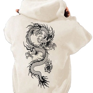 Sudadera con capucha y estampado personalizado para hombre, sudadera cómoda de lana para hombre, Sudadera con capucha de algodón 100% - Product Image 1