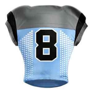 เสื้อฟุตบอลอเมริกันที่ดีที่สุดจากผู้ผลิตโดยตรง สวมใส่สบาย แห้งเร็ว ผลิตจากโพลีเอสเตอร์ แขนสั้น ขายดี - Product Image 2