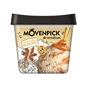 Harga grosir kualitas terbaik Movenpick klasik Vanilla Dream es krim | Movenpick Swiss es krim coklat, 900ml