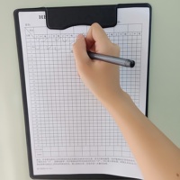 Porte-documents magnétique UCI Strong Back avec surface d'écriture en carton rigide, format A4, style classeur