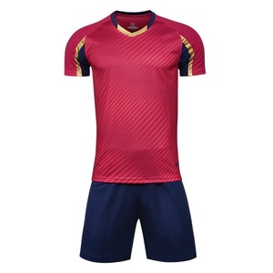Conjunto de Camiseta y Pantalones Cortos de Fútbol Personalizables Profesionales, Uniformes de Fútbol Ligeros que Absorben la Humedad para Competición y Entrenamiento - Product Image 1
