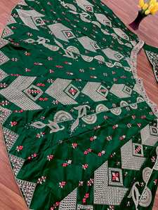 Robe ethnique indienne Faux Georgette Lehenga Choli pour femmes de haute qualité nouveau Style pakistanais traditionnel pour les fêtes de mariage - Product Image 4