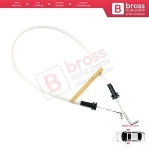 BDP637 Inner Door Handle Release <b>Lock</b> Latch Bowden <b>Cable</b> 813712F000 Front for Cerato Spectra - Product Image 6
