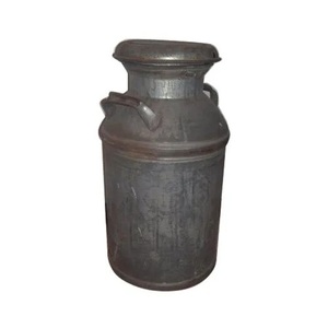 Nouveau bidon de lait vintage galvanisé avec finition oxydée, meilleure conception et qualité, bidon de stockage d'eau et de lait - Product Image 2