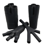 HongDun Termocontraíbles de 3 Ramificaciones, Moldes Termocontraíbles para Dedos, Formas Moldeadas de 3 Ramificaciones, Divisores y Botas de Transición para Cables Termocontraíbles