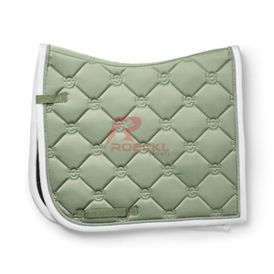 Tapis de selle professionnels confort ergonomique couture durable idéal pour le saut de dressage Tapis de selle de cheval anglais en tissu doux - Product Image 1