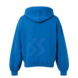 2025 Diseño personalizado Basics Cremallera Sudaderas con capucha de lana Calidad Premium Nueva llegada 100% Sudaderas con capucha de lana de algodón - Product Image 2
