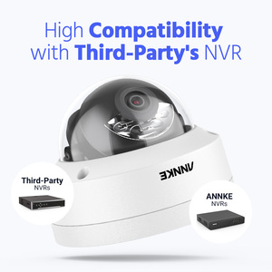 ANNKE 3K(5MP) PoE IP Dome kamera: AI algılama akıllı çift ışık ve mikrofon ile Vandal geçirmez kapalı açık IP67 su geçirmez - Product Image 6
