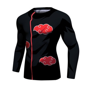 Alta calidad 4 Way Stretch Jiu Jitsu Rashguard Camisa de compresión de manga corta de diseño personalizado para hombres BJJ MMA de longitud larga - Product Image 2