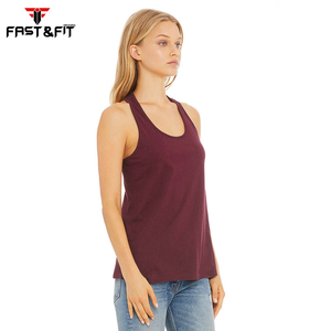 Camiseta sin mangas de diseño Popular para mujer, camiseta sin mangas de algodón de verano a la moda personalizada para mujer con su logotipo - Product Image 3