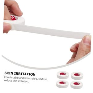 Cinta Adhesiva Transpirable Blanca de Papel No Tejido para Extensión de Pestañas, Cinta de Aislamiento para Salón de Belleza - Product Image 5
