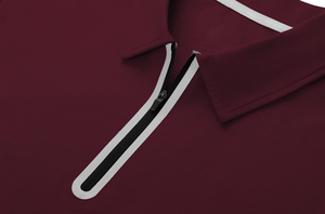 ผู้ผลิตขายส่งเสื้อโปโลผู้ชายแบบกำหนดเอง เสื้อโปโลผ้าโพลีเอสเตอร์เรียบง่าย สปอร์ต แคชชวล เสื้อโปโลพิมพ์ลายตามสั่ง - Product Image 5