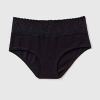 Braguitas de Punto de Seda/Algodón para Mujer, Estilo Moderno, Sexy, Cintura Media, Transpirables, Anti-Fugas, con Logotipo Personalizado, Estampado Digital, Tipo Bikini