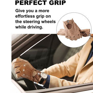 Offre spéciale de gants de conduite pour hommes Four Seasons Leather Low quantité minimale de commande Cheap Price Fashion Design for Daily Use and Sports Plain Style - Product Image 3