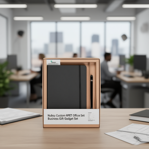 Set da Ufficio Personalizzato Nubsy in RPET, Set Regalo Aziendale di Gadget - Product Image 3
