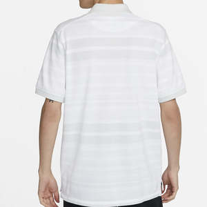 Polo de Golf con Logo Personalizado para Hombre, Camisa Informal con Patrón Sólido, Tejido de Punto Antiarrugas de Longitud Corta, Patchwork Bordado Oscuro - Product Image 3