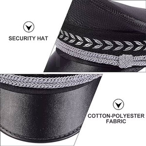 หมวกเครื่องแบบเจ้าหน้าที่พร้อมงานปัก - Product Image 3