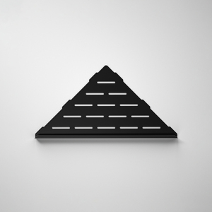 Estante <span class=keywords><strong>de</strong></span> esquina <span class=keywords><strong>de</strong></span> <span class=keywords><strong>baño</strong></span> <span class=keywords><strong>de</strong></span> acero inoxidable empotrado negro mate 10 pulgadas Fácil instalación disponible en almacén <span class=keywords><strong>de</strong></span> EE. UU. - Product Image 1