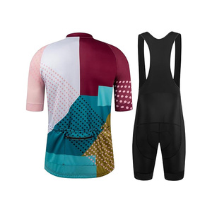 OEM/ODM transpirable hombres ciclismo Jersey conjunto personalizar ciclo uniformes y Baberos sostenible ciclismo ropa conjunto - Product Image 4