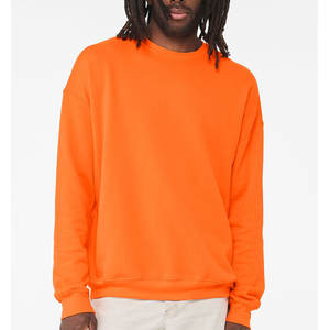 Sudadera básica de mezcla pesada con cuello redondo de algodón para hombre para uso diario y ropa de trabajo - Product Image 1