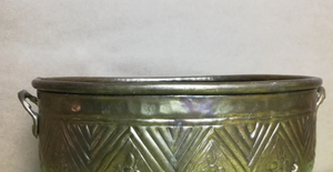 Jardinière décorative simple en laiton antique classique, jardinière de qualité fabriquée à la main, utilisée dans la décoration intérieure - Product Image 6