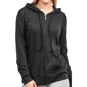 Sudadera con capucha para mujer, con cremallera, informal, cálido, para invierno - Product Image 1