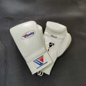 Guantes de boxeo ganadores blancos personalizados, novedad de 2025, guantes de boxeo personalizados profesionales, engranajes de lucha, diseño personalizado y boxeo con logotipo - Product Image 4