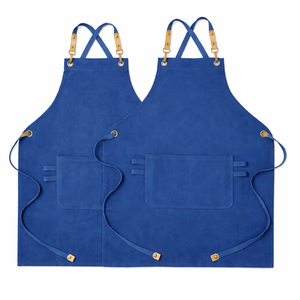 Premium Canvas Heavy Duty Oil-Resistant Reusable Bib Gardening Milk Tea Restaurant <b>Kitchen</b> Cooking Adjustable Waist Multiple - Product Image 4